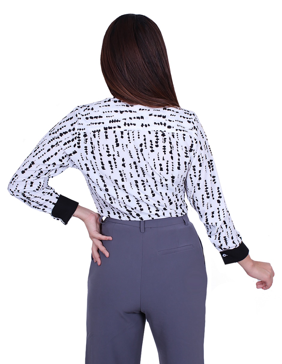 Blusa manga larga para mujer 3