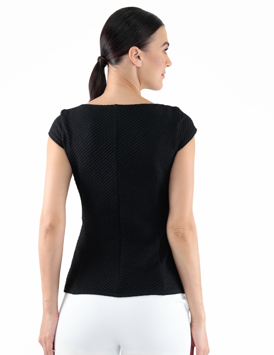 Blusa manga corta para mujer 2