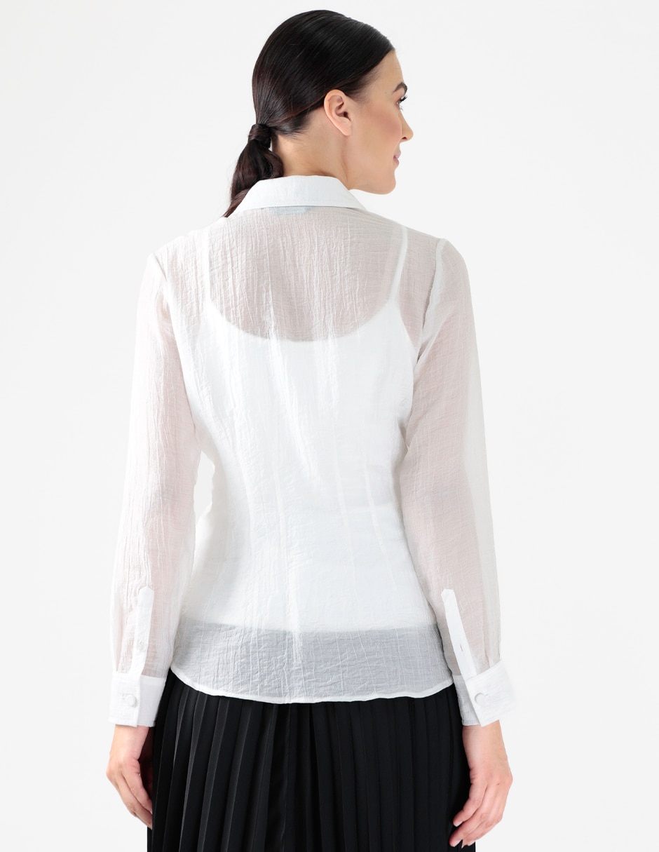 Blusa manga larga para mujer 2
