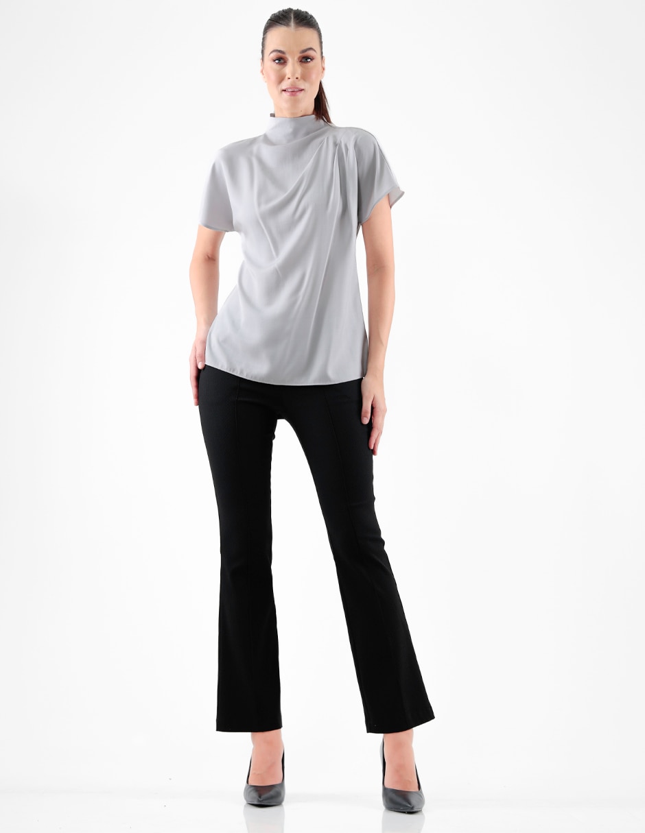 Blusa manga corta para mujer 3