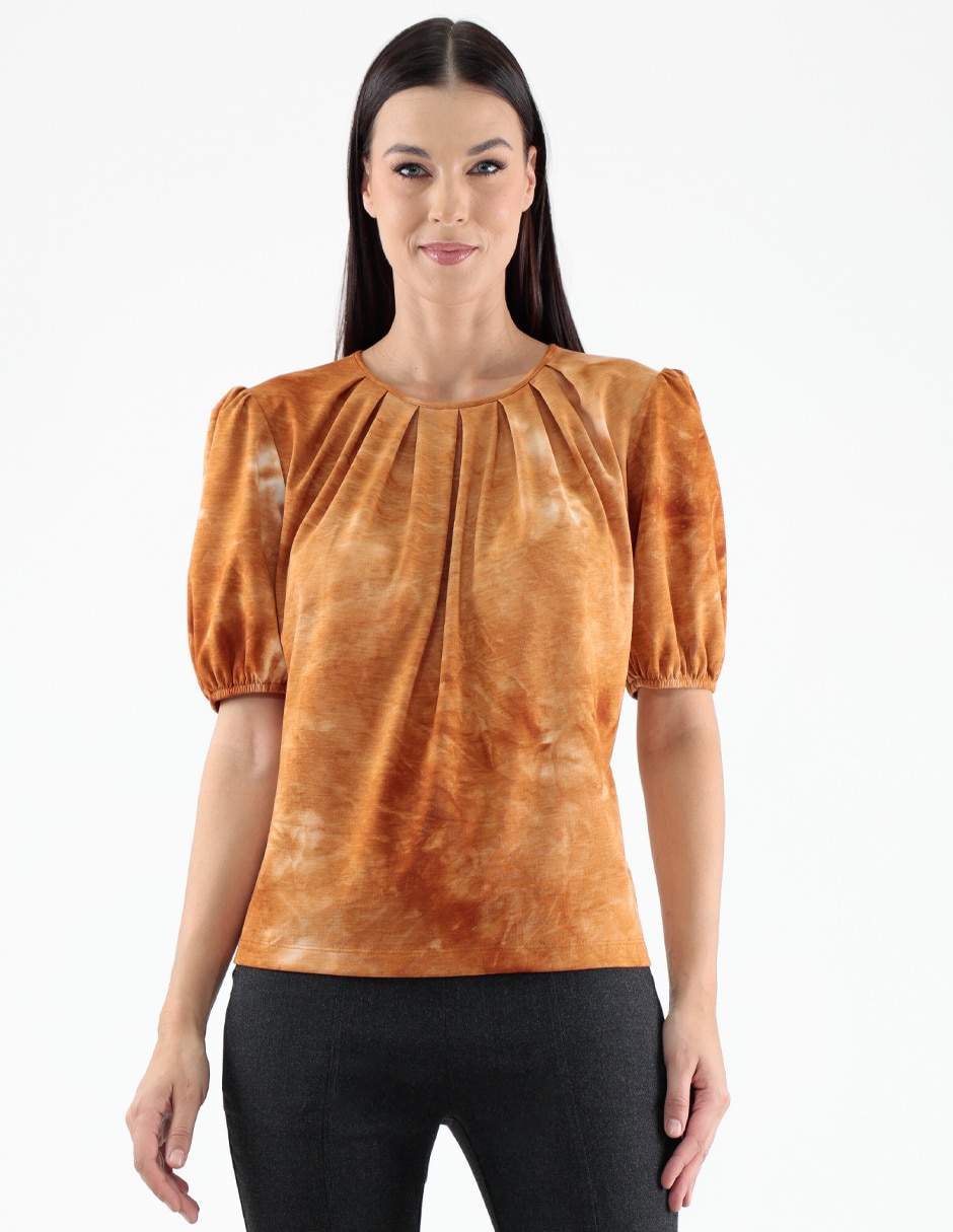 Blusa manga corta para mujer 1