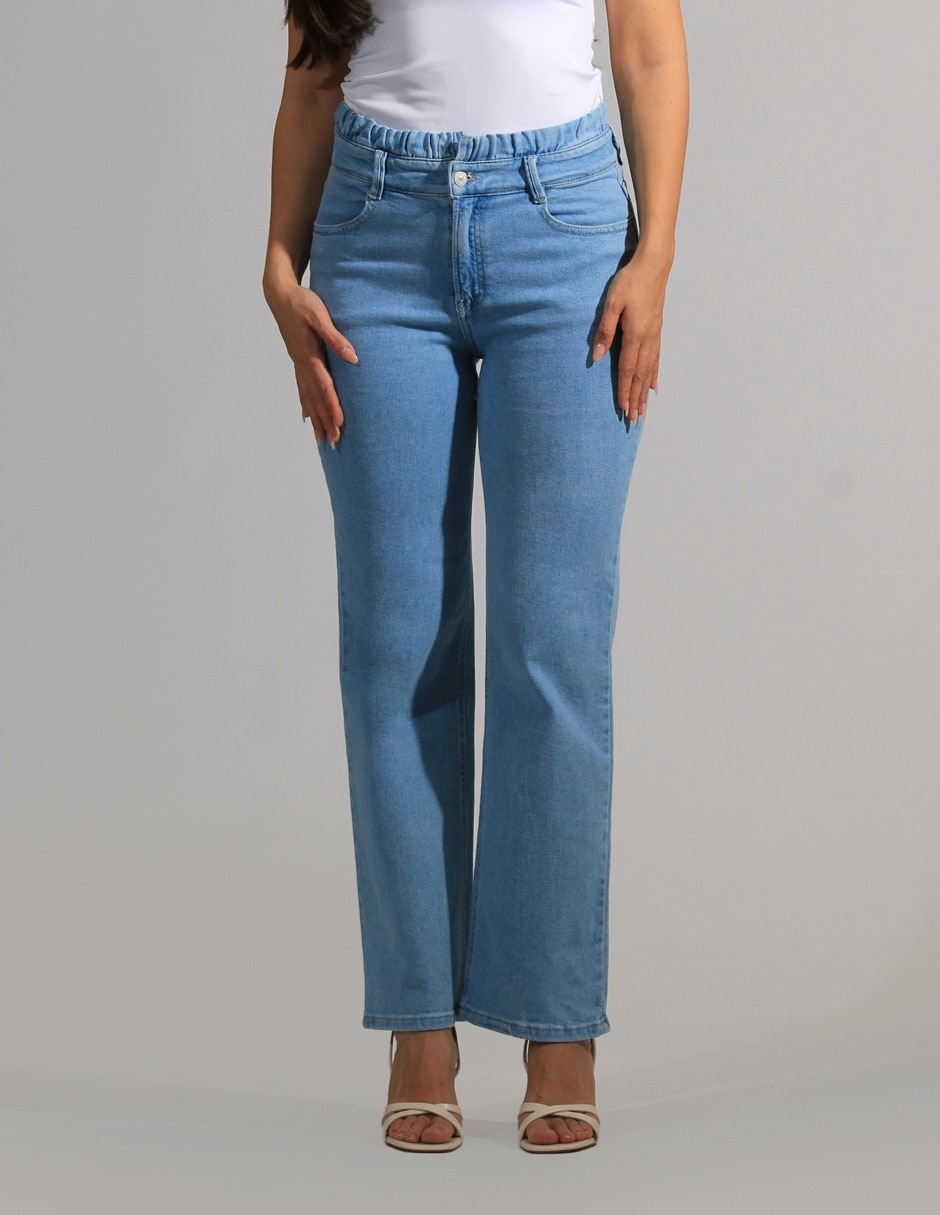 Jeans straight para mujer