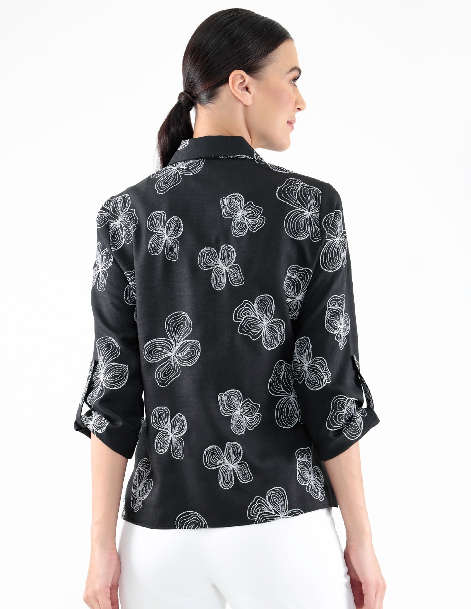 Blusa manga 3/4 para mujer 2