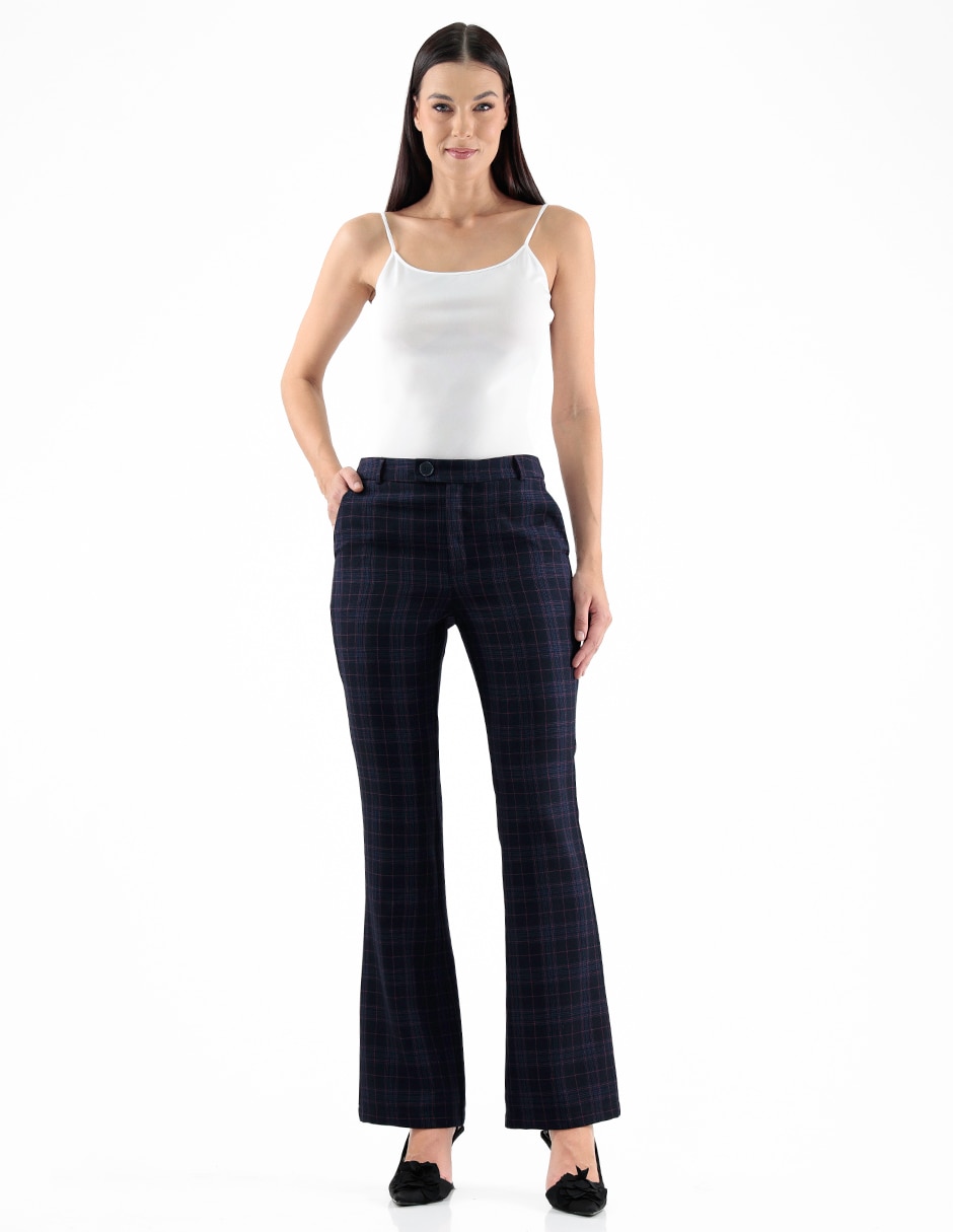 Pantalón flare regular para mujer 3