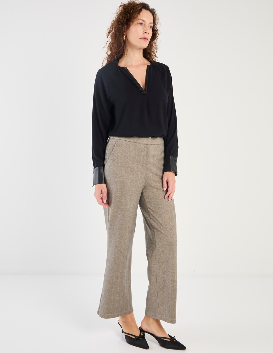 Blusa Liz& manga larga para mujer 3
