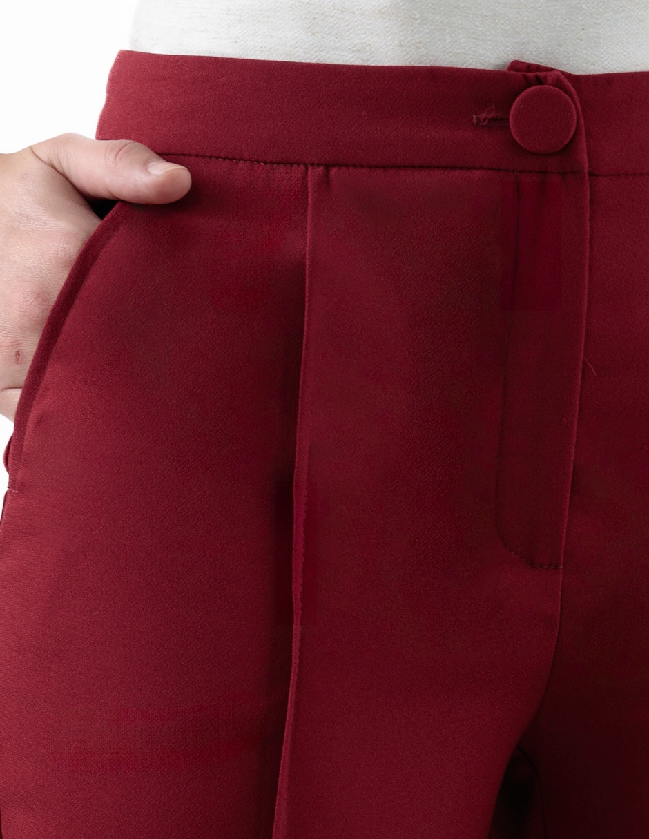 Pantalón regular para mujer 4