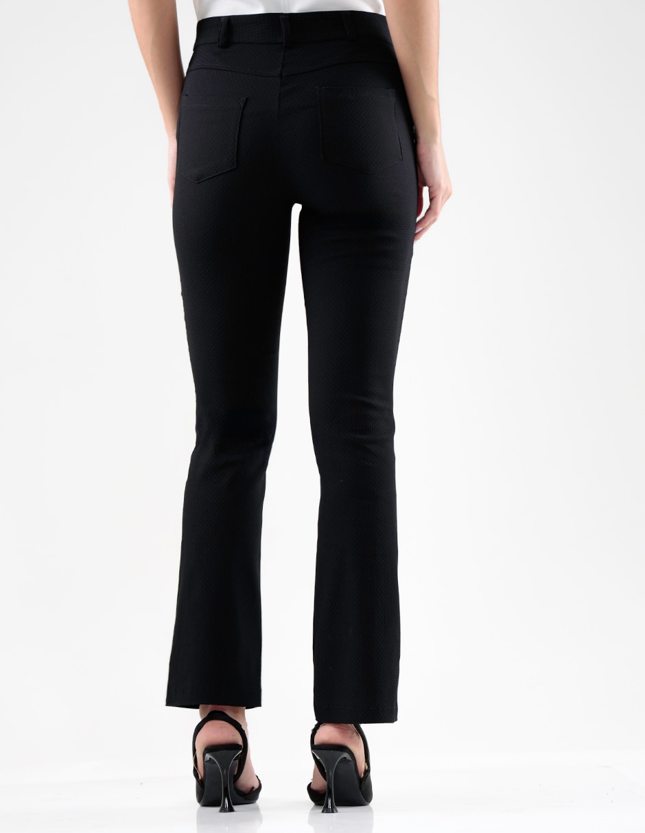 Pantalón flare regular para mujer 2