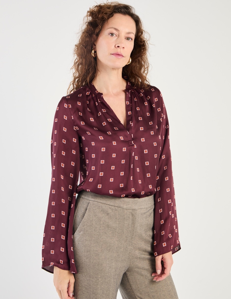Blusa manga larga para mujer Blusa manga larga para mujer
