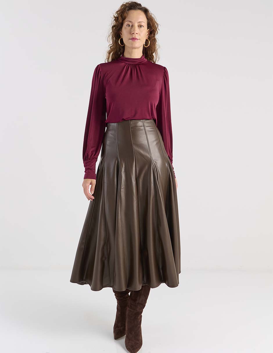Blusa Liz& manga larga para mujer 3