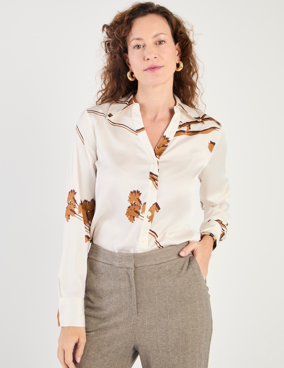 Blusa manga larga para mujer Blusa manga larga para mujer