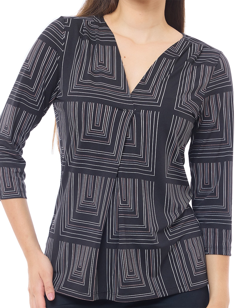 Blusa manga 3/4 para mujer 2