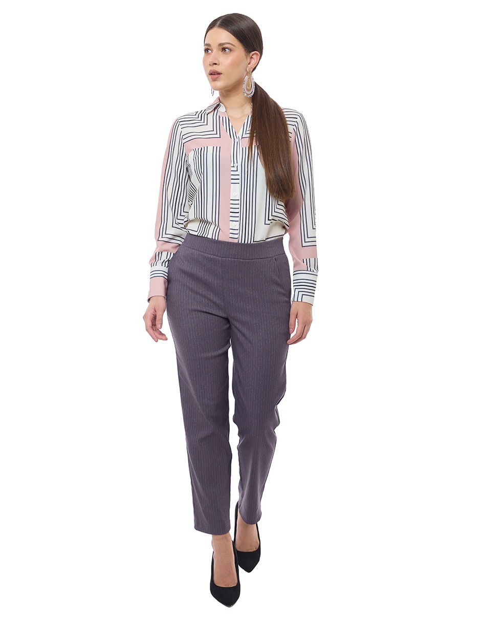 Pantalón straight para mujer 4