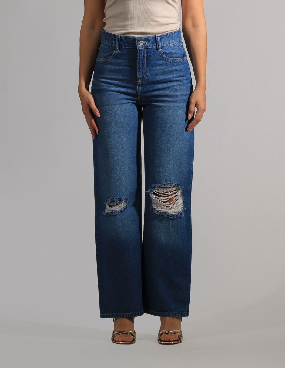 Jeans wide leg para mujer Jeans wide leg para mujer