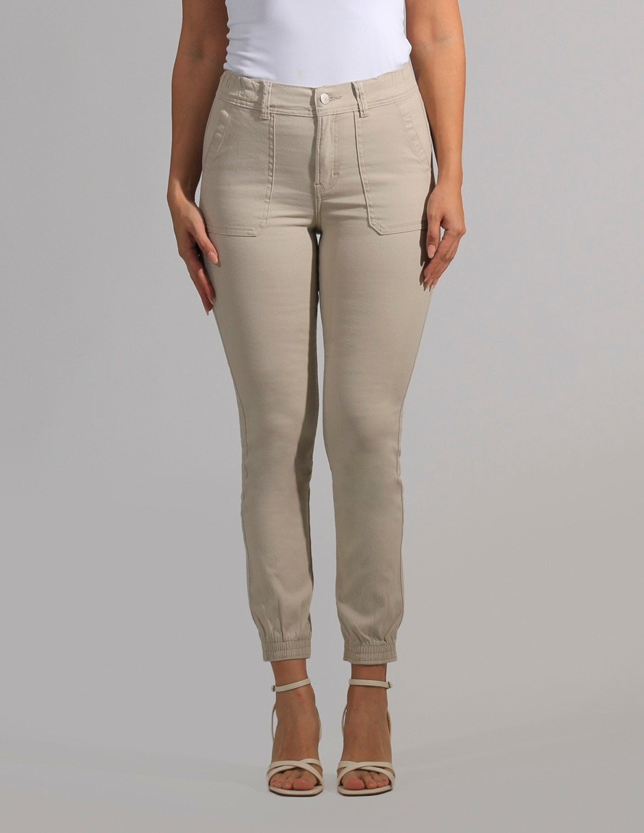Pantalón jogger slim para mujer