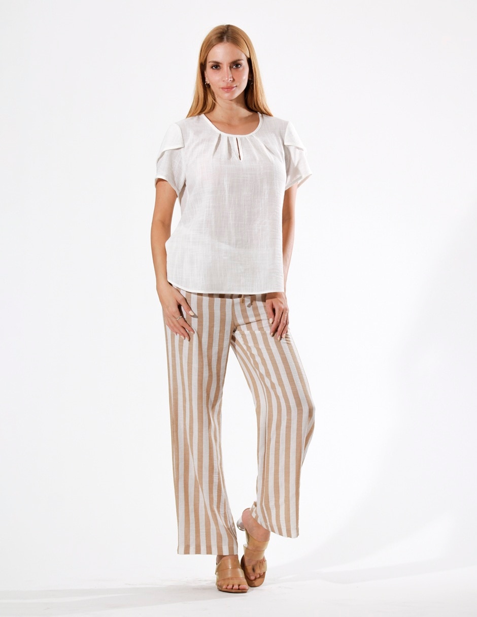 Blusa manga corta para mujer 2