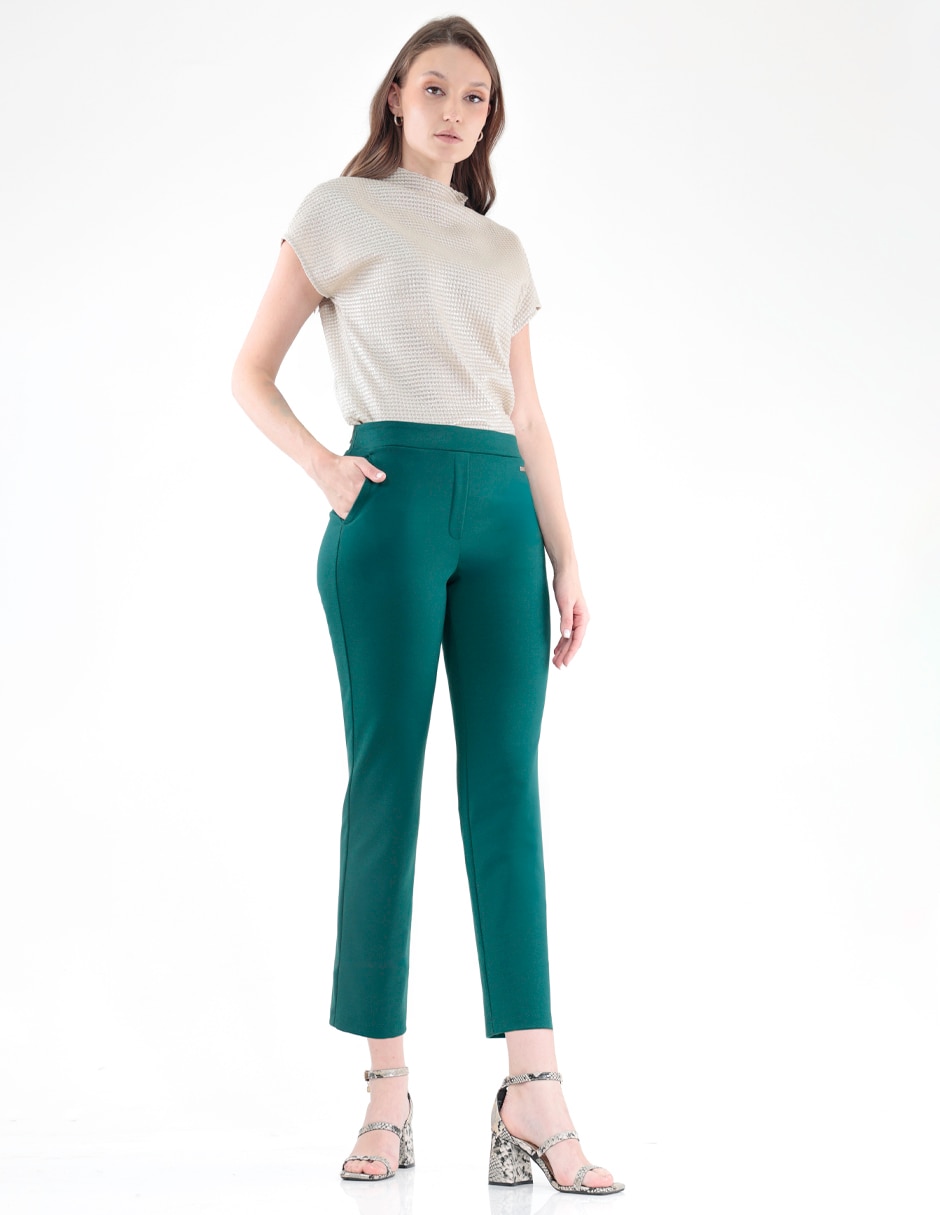 Pantalón regular para mujer 3