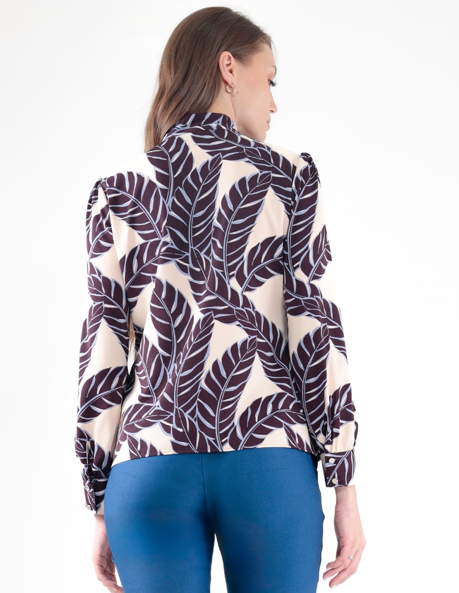 Blusa manga larga para mujer 2
