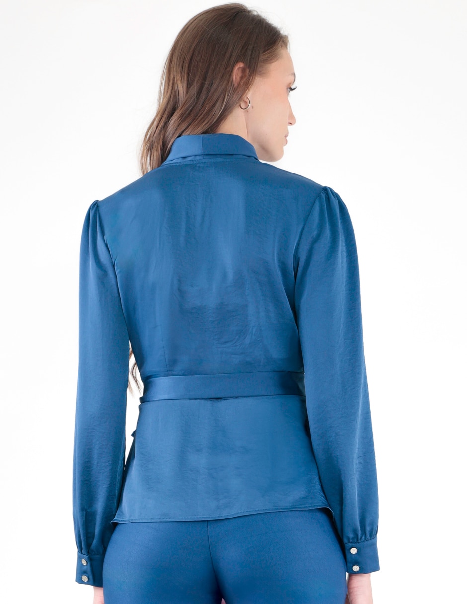 Blusa manga larga para mujer 2