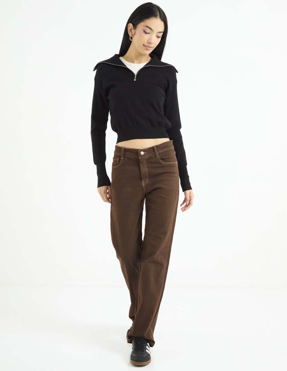 Jeans straight para mujer 3