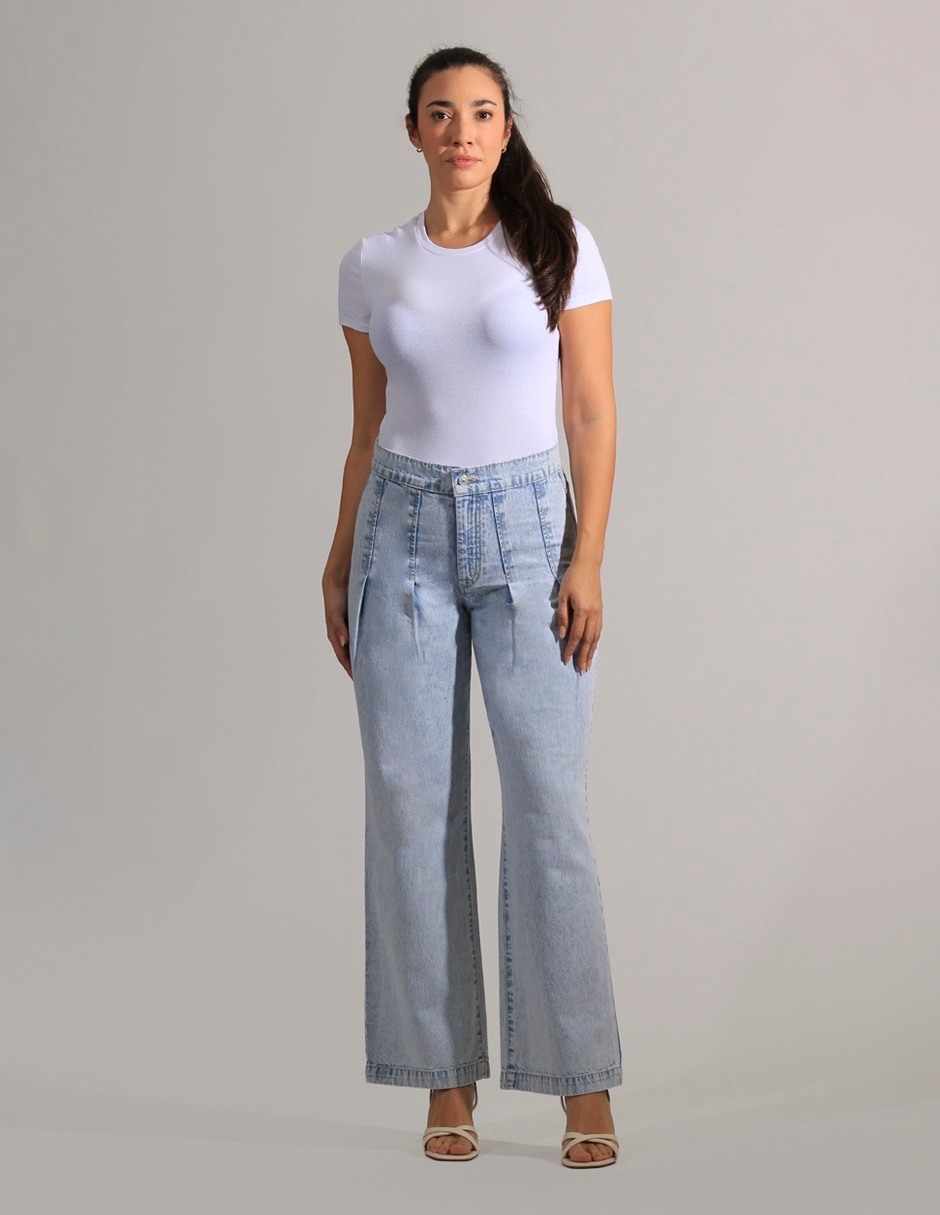 Jeans straight para mujer 3
