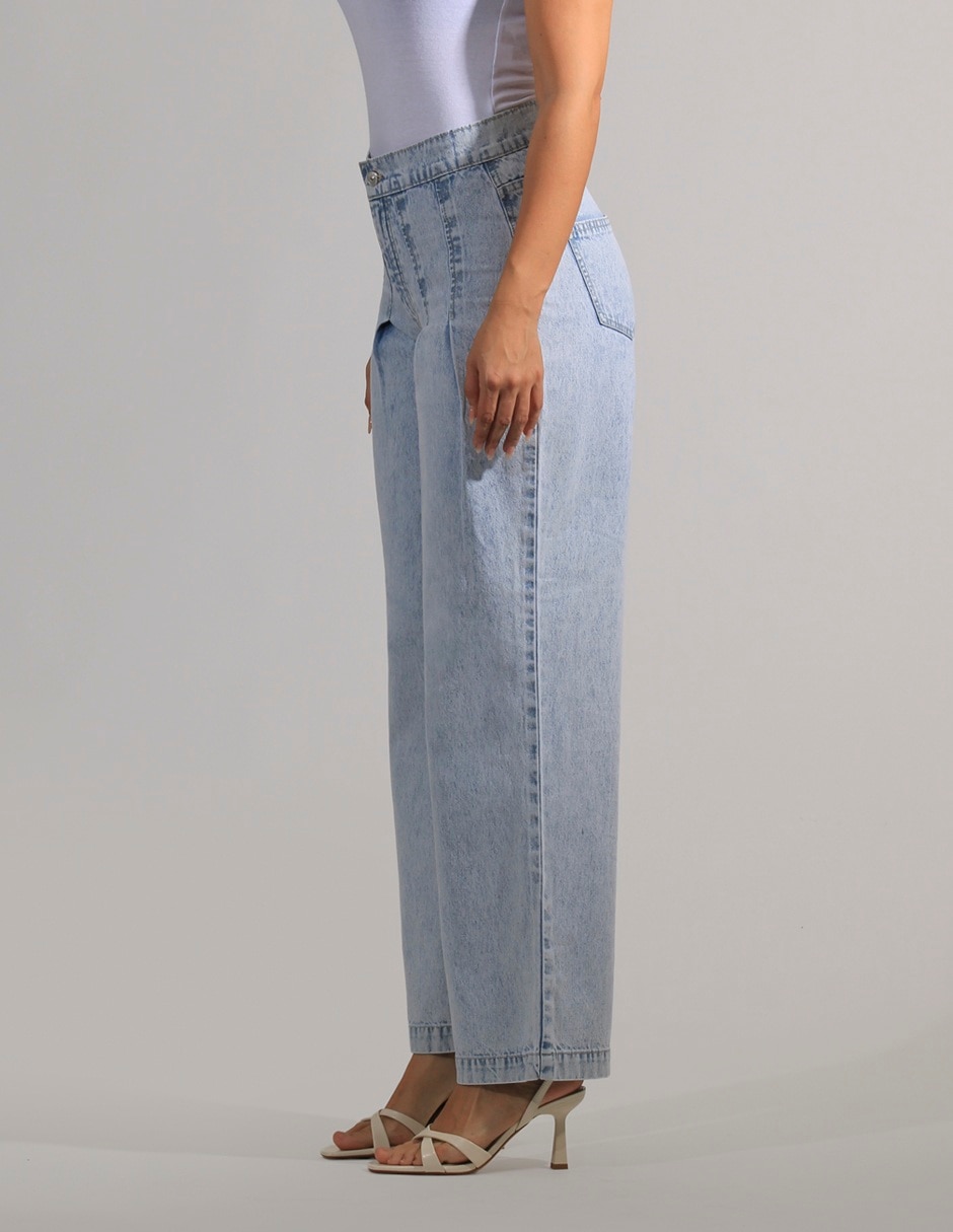 Jeans straight para mujer 5