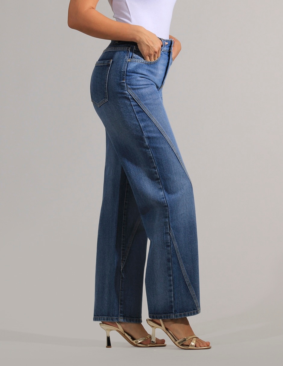Jeans straight para mujer 4