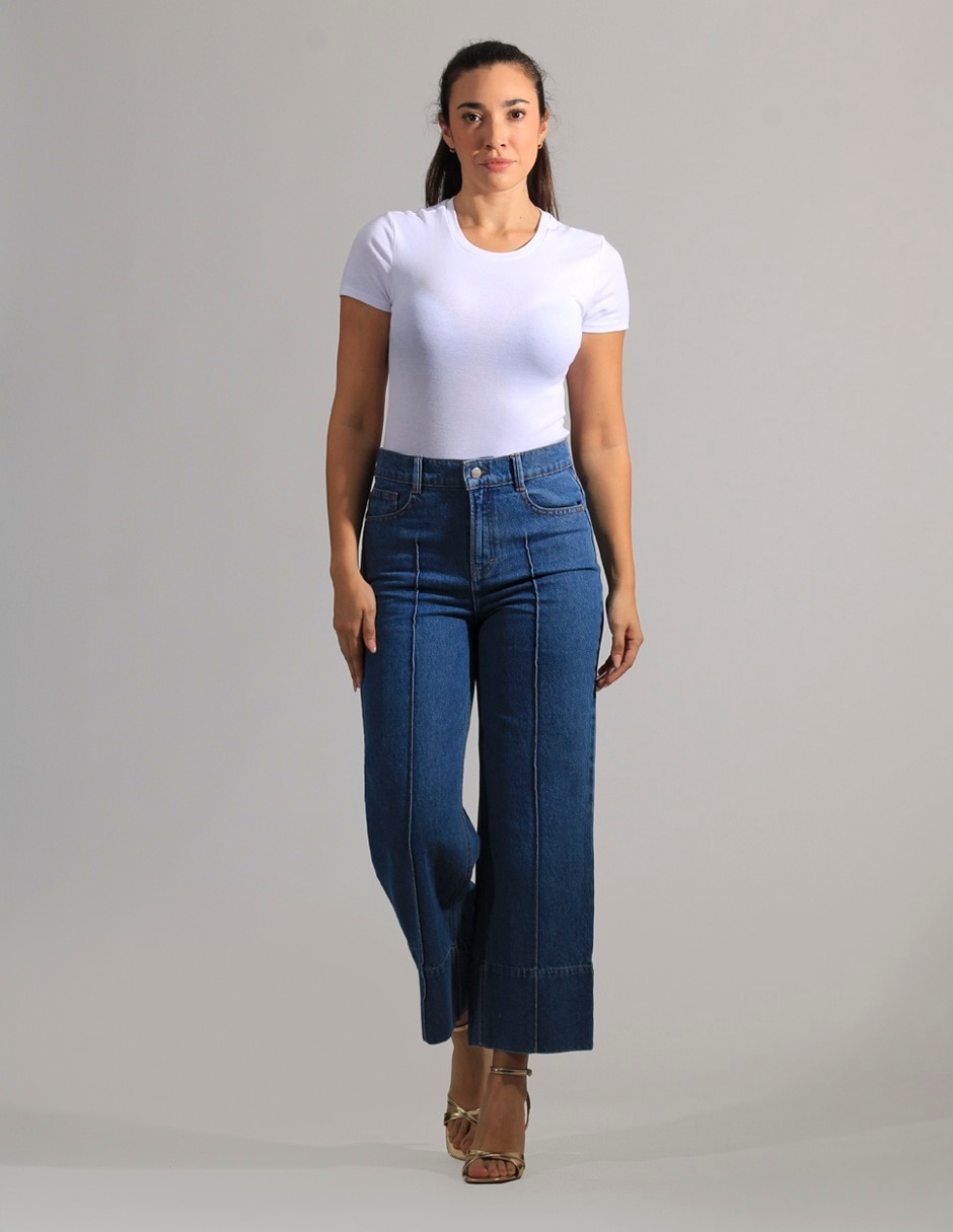 Jeans straight para mujer 3