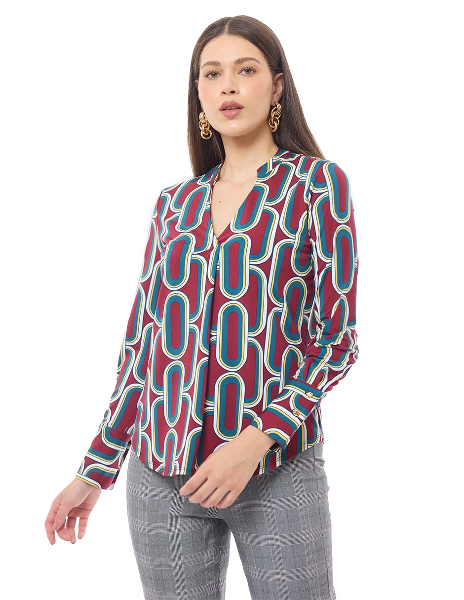 Blusa manga larga para mujer Blusa manga larga para mujer