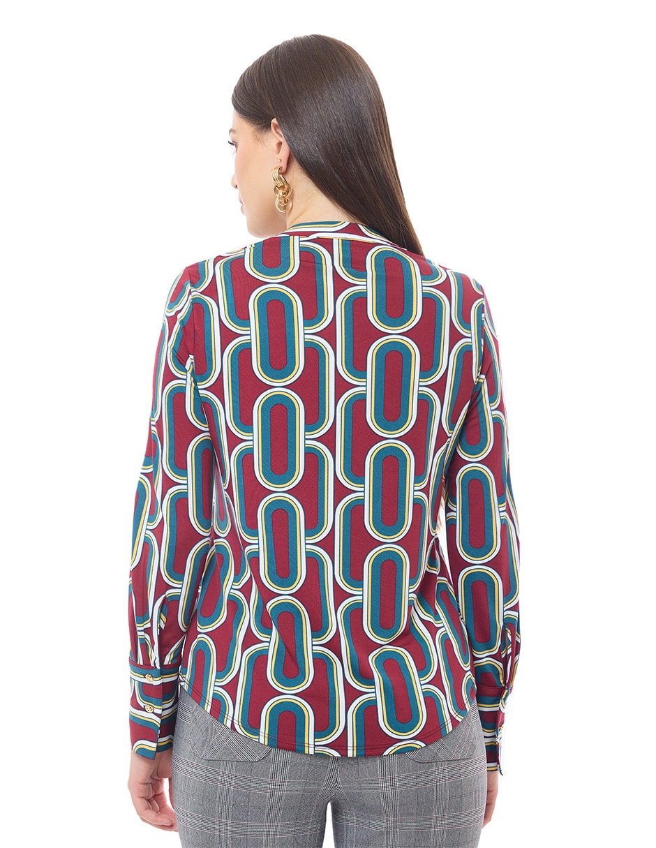 Blusa manga larga para mujer 2