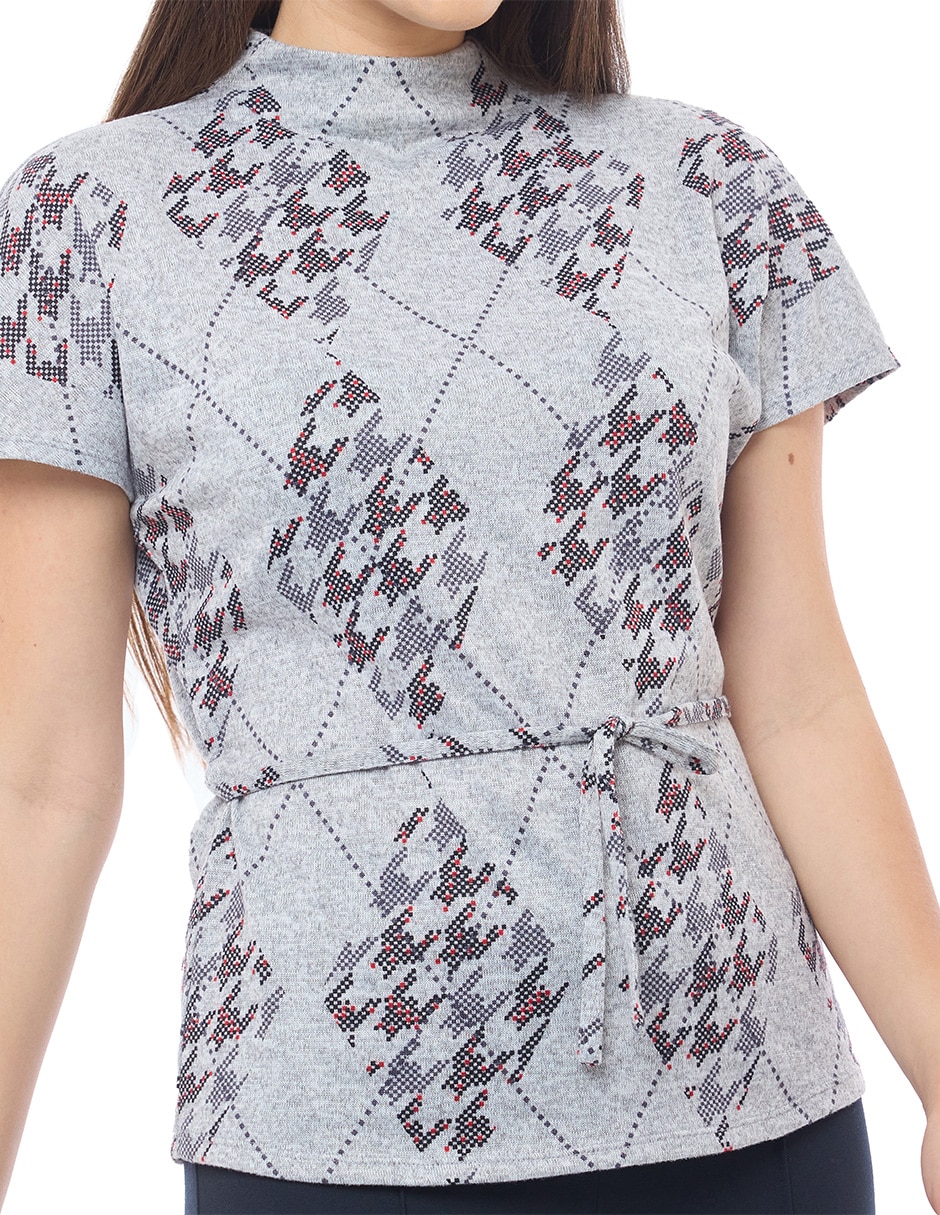 Blusa manga corta para mujer 2