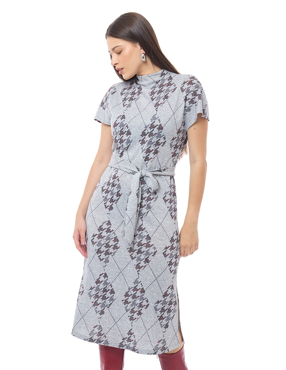 Vestido 3/4 casual para mujer