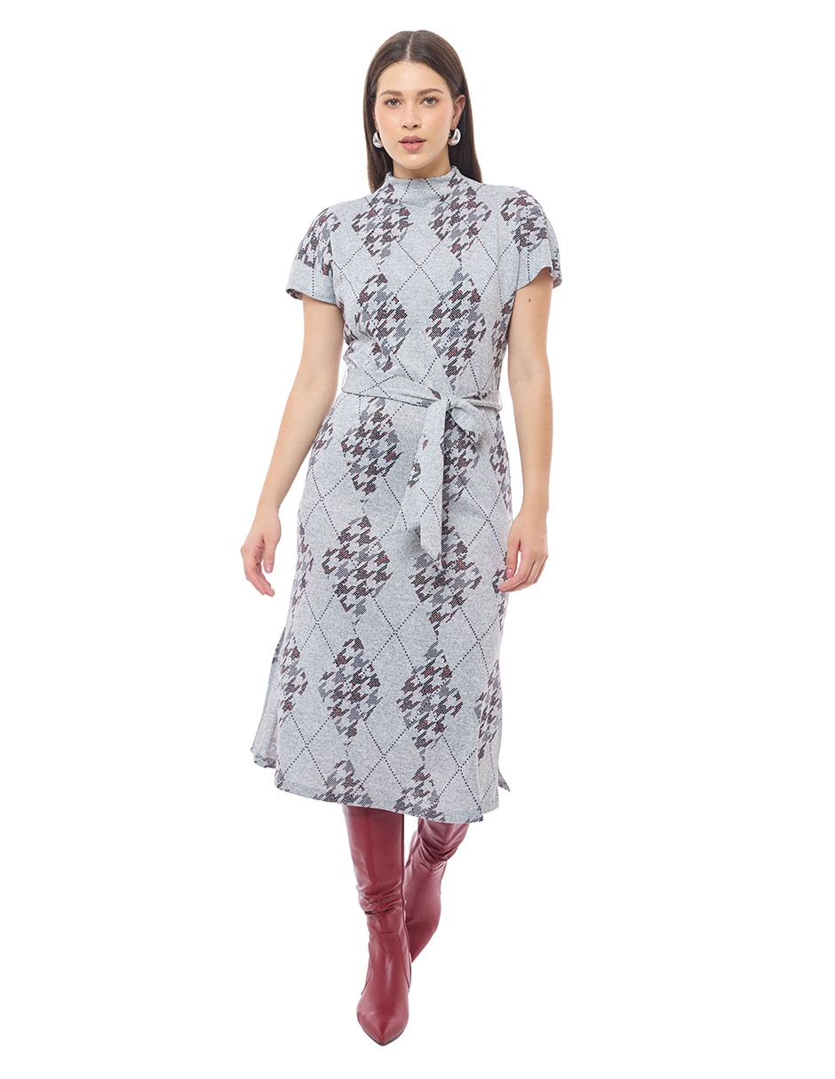 Vestido 3/4 casual para mujer 4