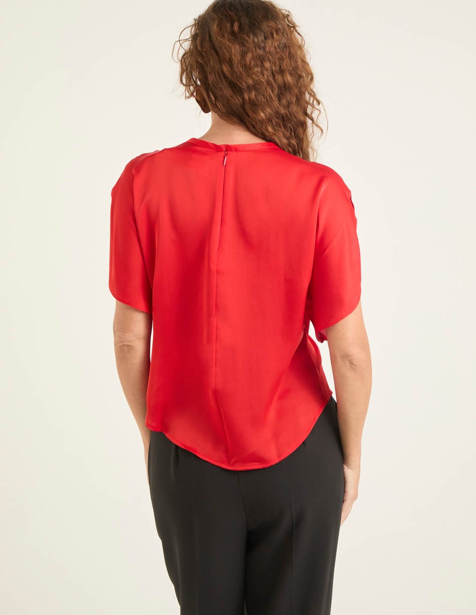 Blusa Liz& manga corta para mujer 2