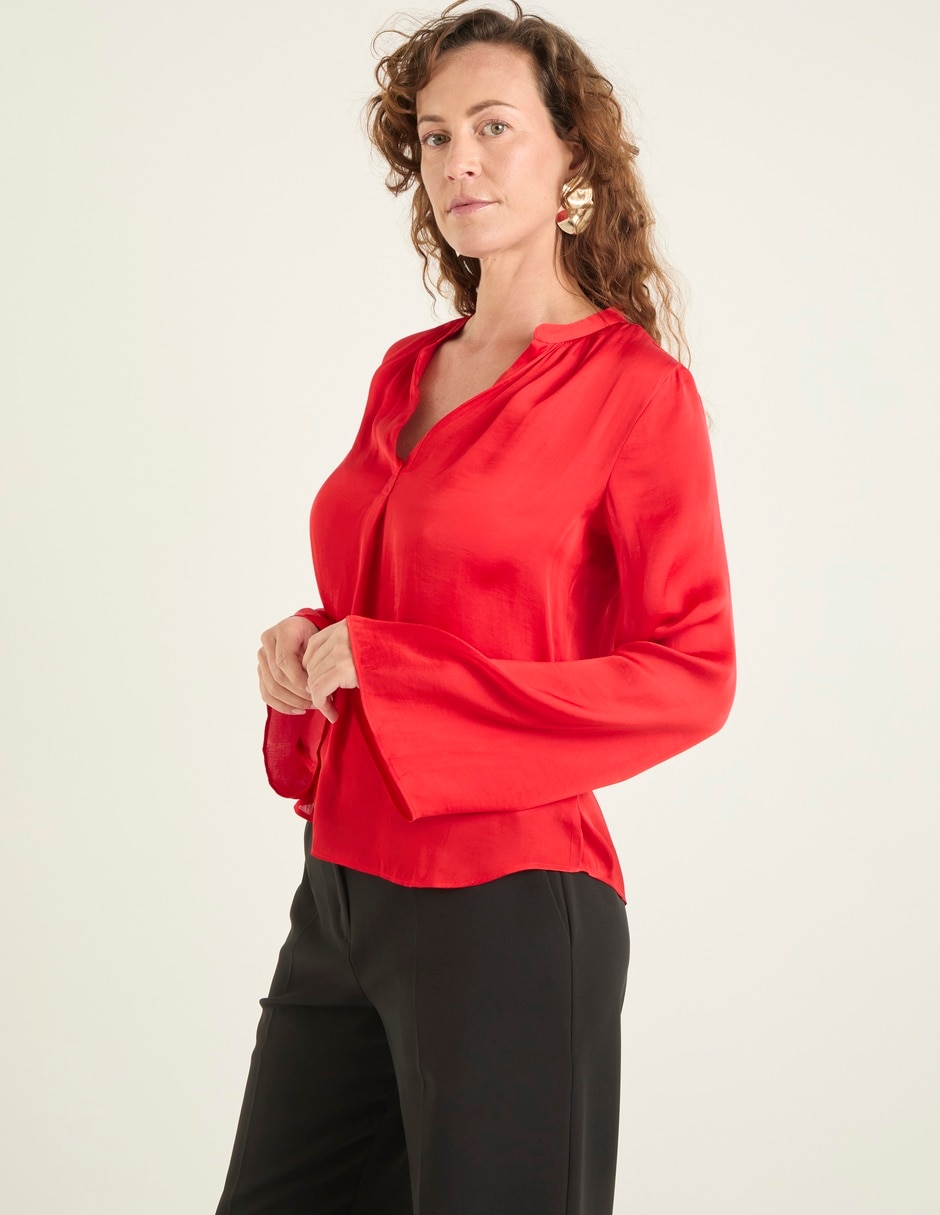 Blusa manga larga para mujer Blusa manga larga para mujer