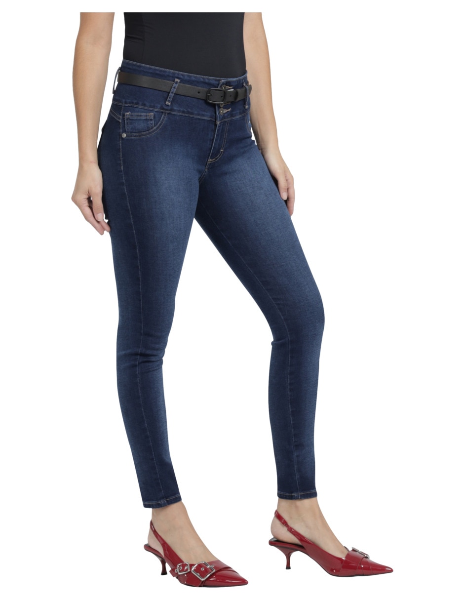 Jeans skinny 112333262 para mujer 2