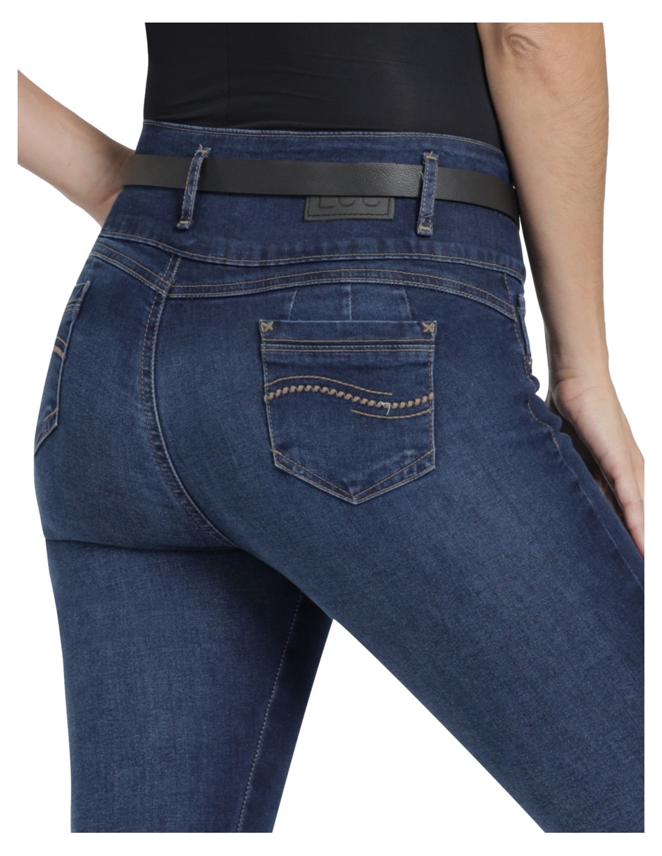 Jeans skinny 112333262 para mujer 4