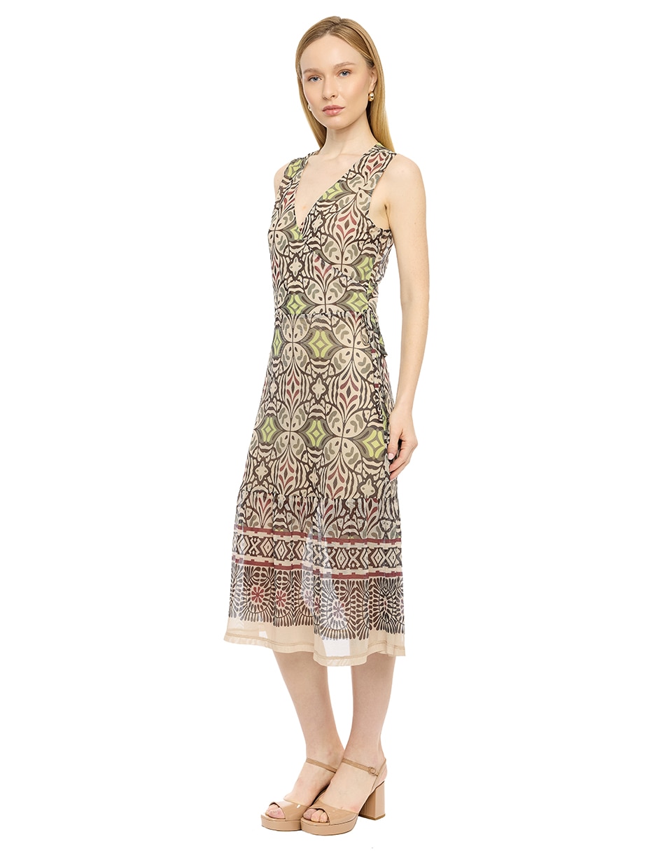Vestido 3/4 formal para mujer 4