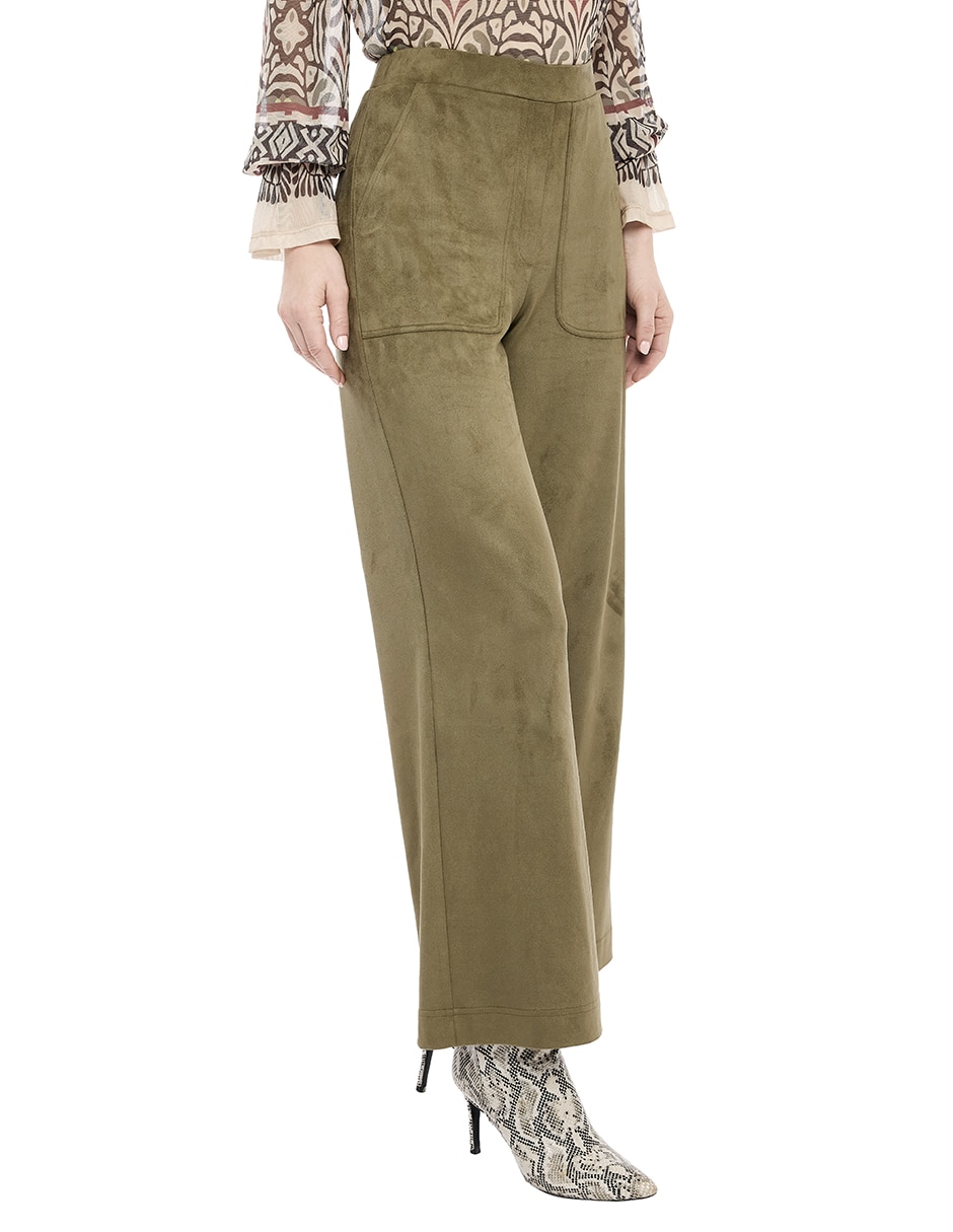 Pantalón coulotte straight para mujer Pantalón coulotte straight para mujer