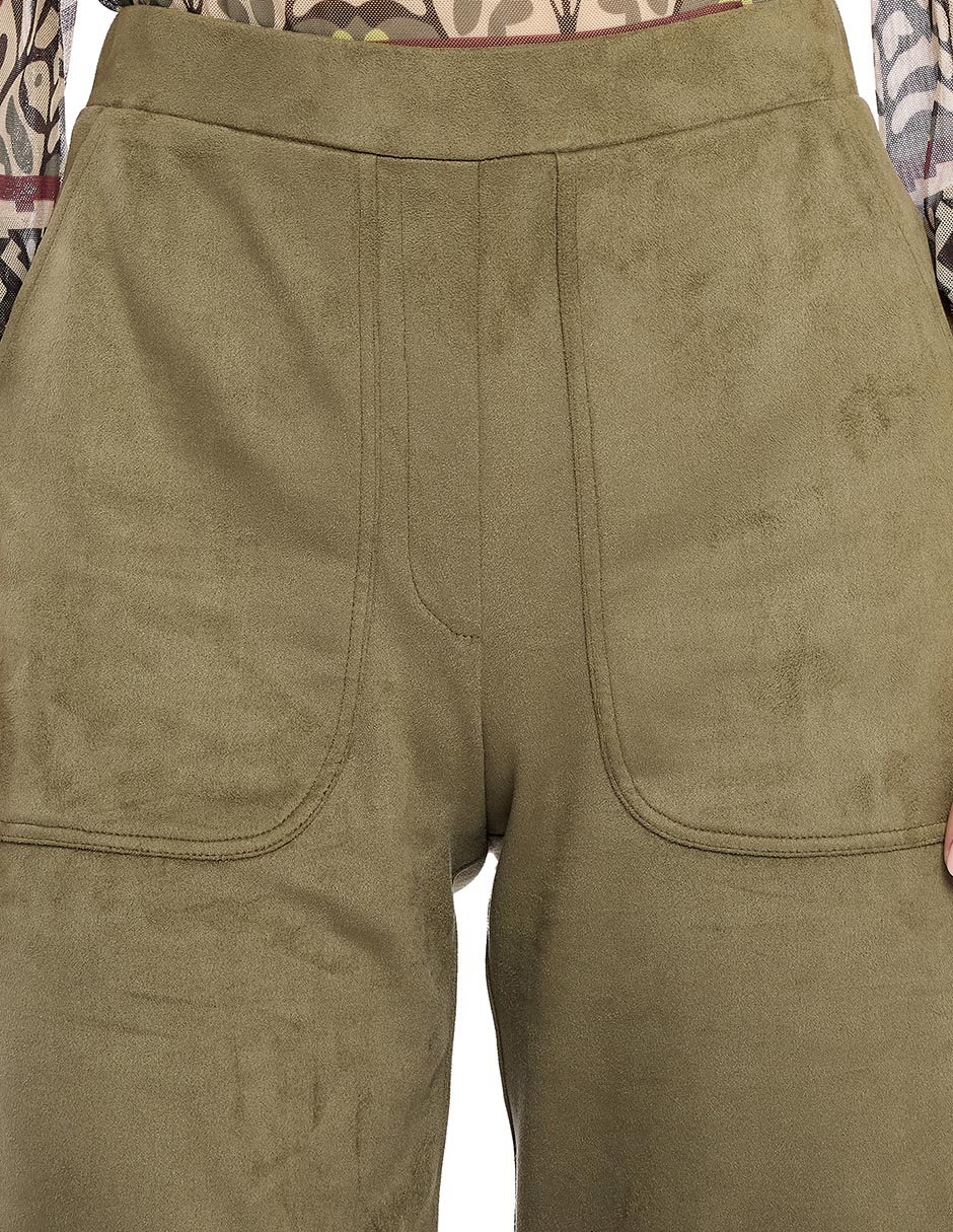 Pantalón coulotte straight para mujer 2
