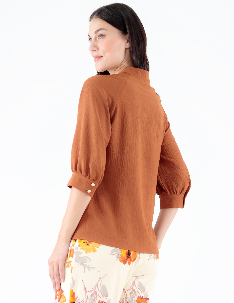 Blusa manga 3/4 para mujer 2