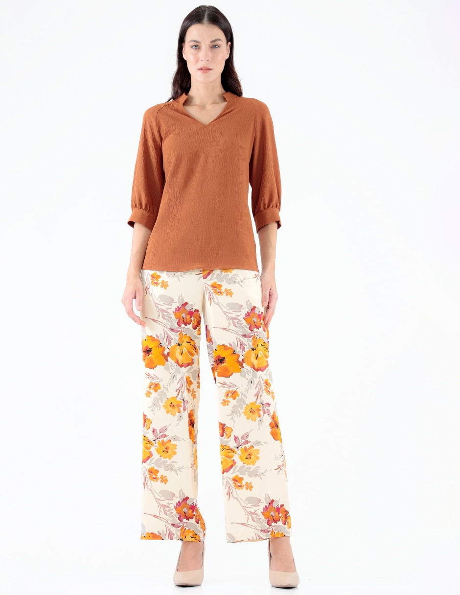 Blusa manga 3/4 para mujer 3