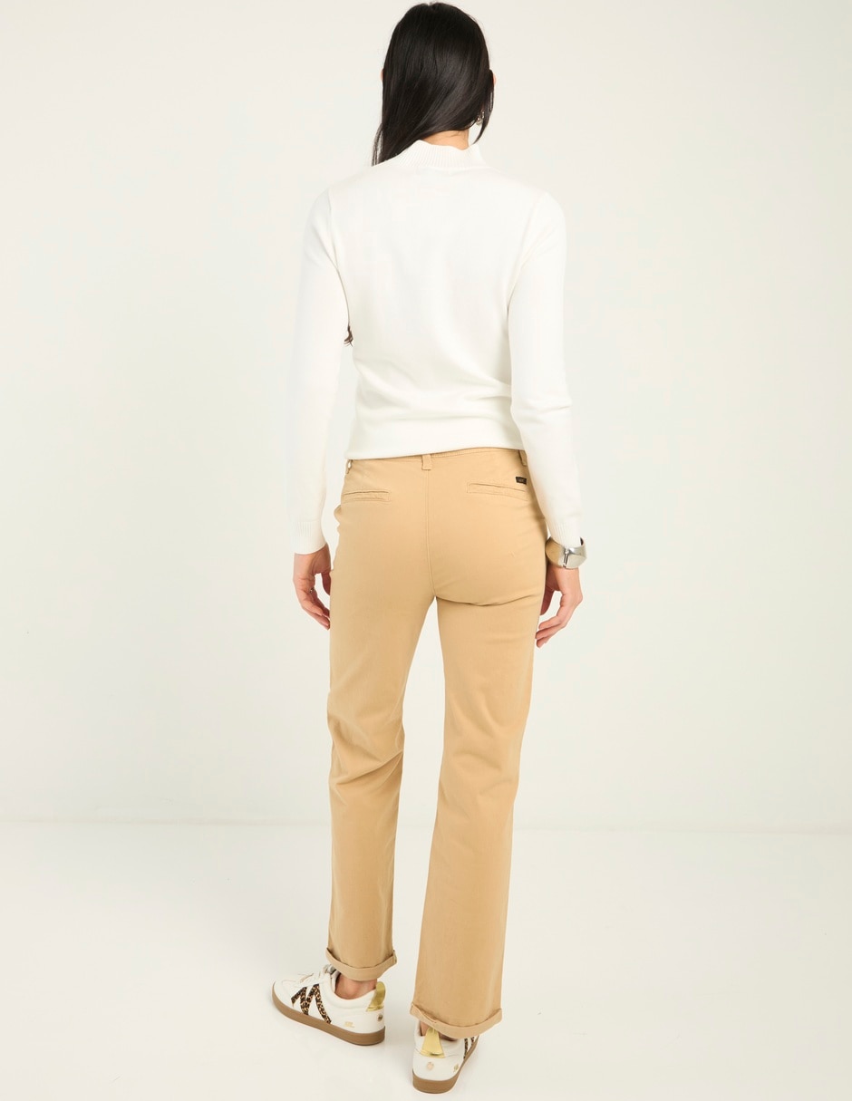 Pantalón de vestir slim para mujer 2
