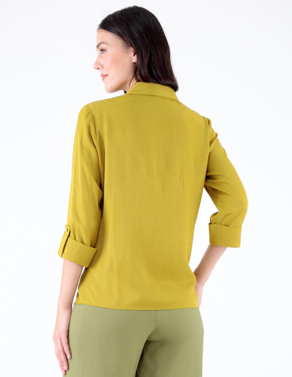 Blusa manga 3/4 para mujer 2