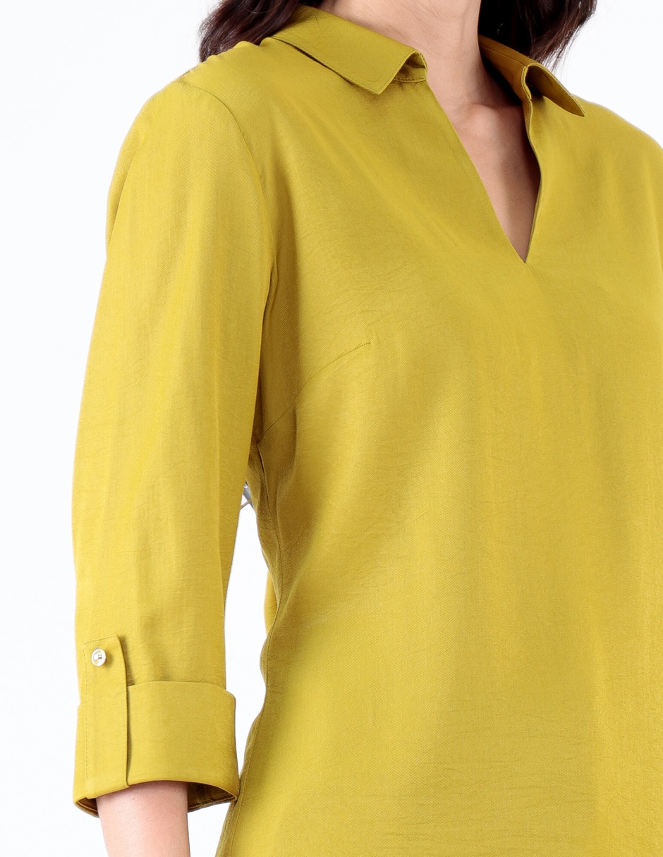 Blusa manga 3/4 para mujer 4