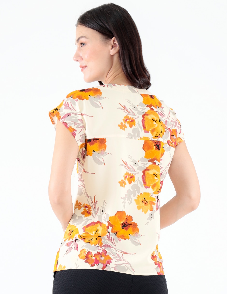 Blusa manga corta para mujer 2