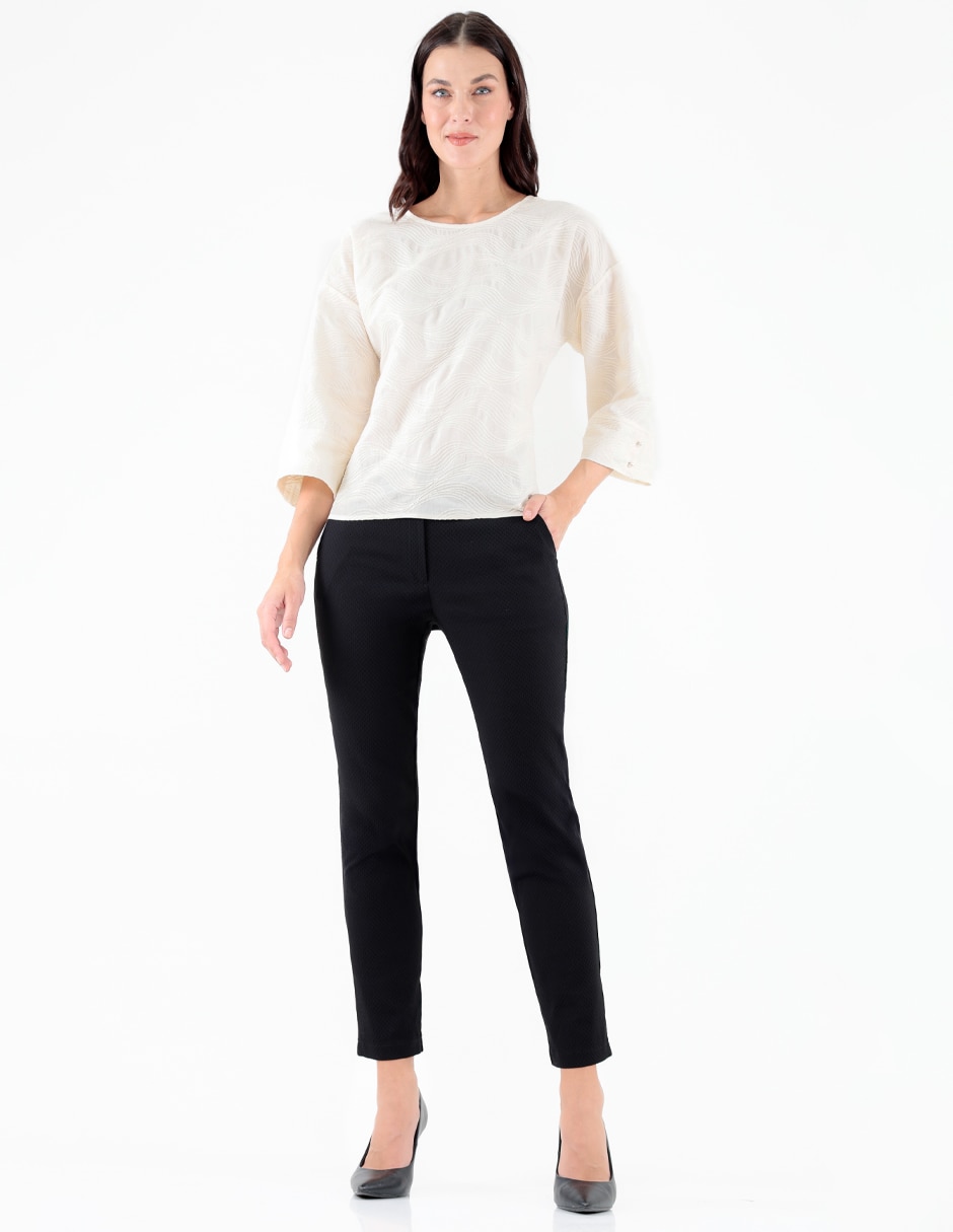 Blusa manga 3/4 para mujer 3