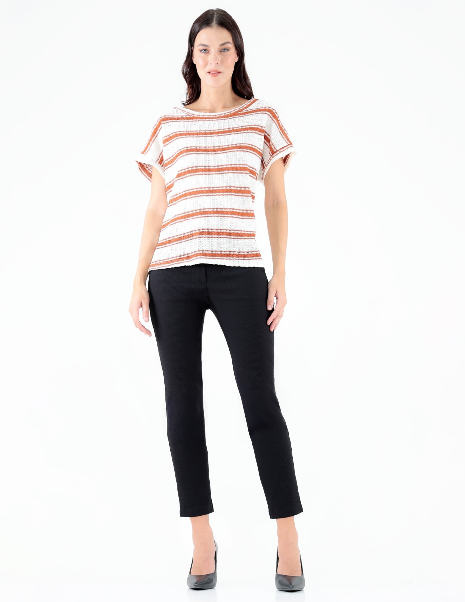 Blusa manga corta para mujer 3