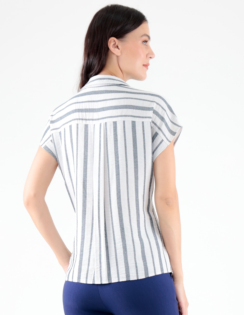 Blusa manga corta para mujer 2
