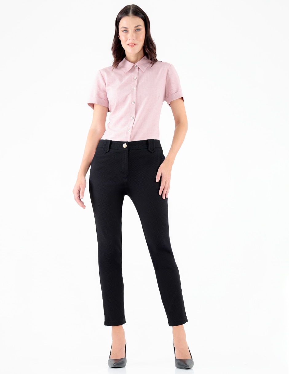 Pantalón de vestir regular para mujer 3