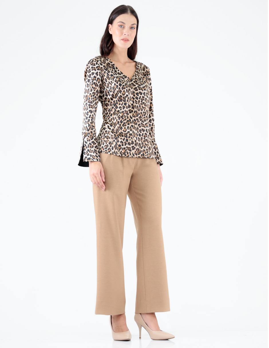 Blusa manga larga para mujer 3
